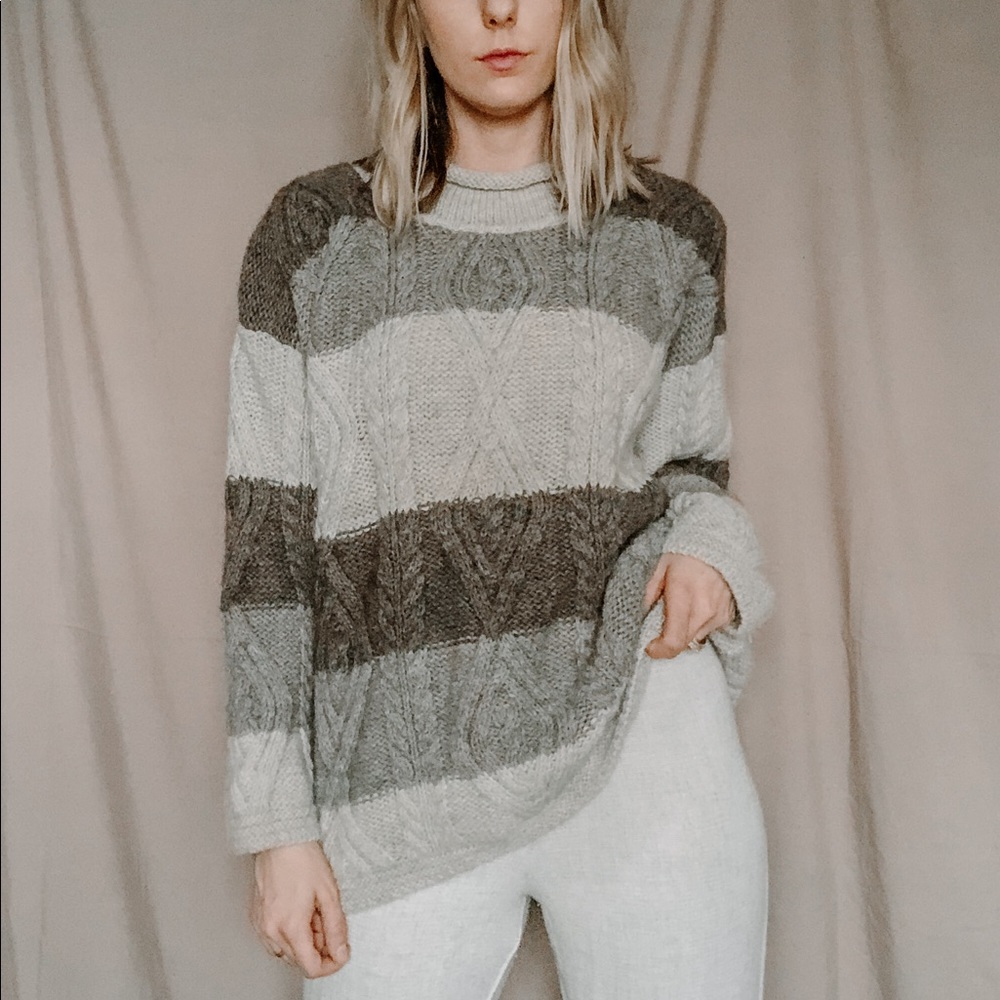 Oversized Knit Sweater